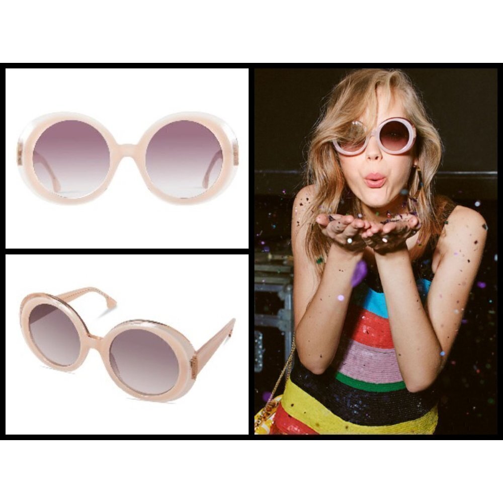 💕ALICE + OLIVIA💕 Mulholland Sunglasses ~ Blush